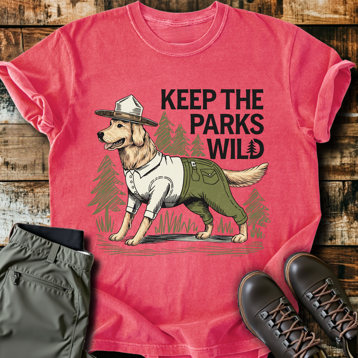 Keep The Parks Wild T-shirt