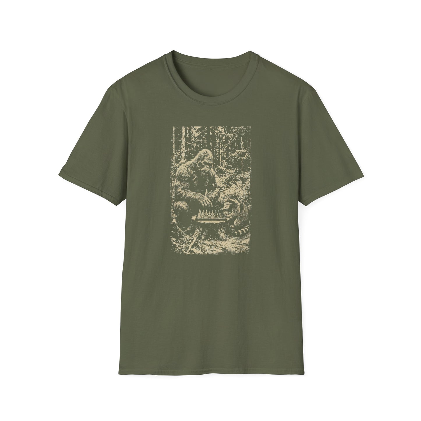 Bigfoot Chess Match T-Shirt