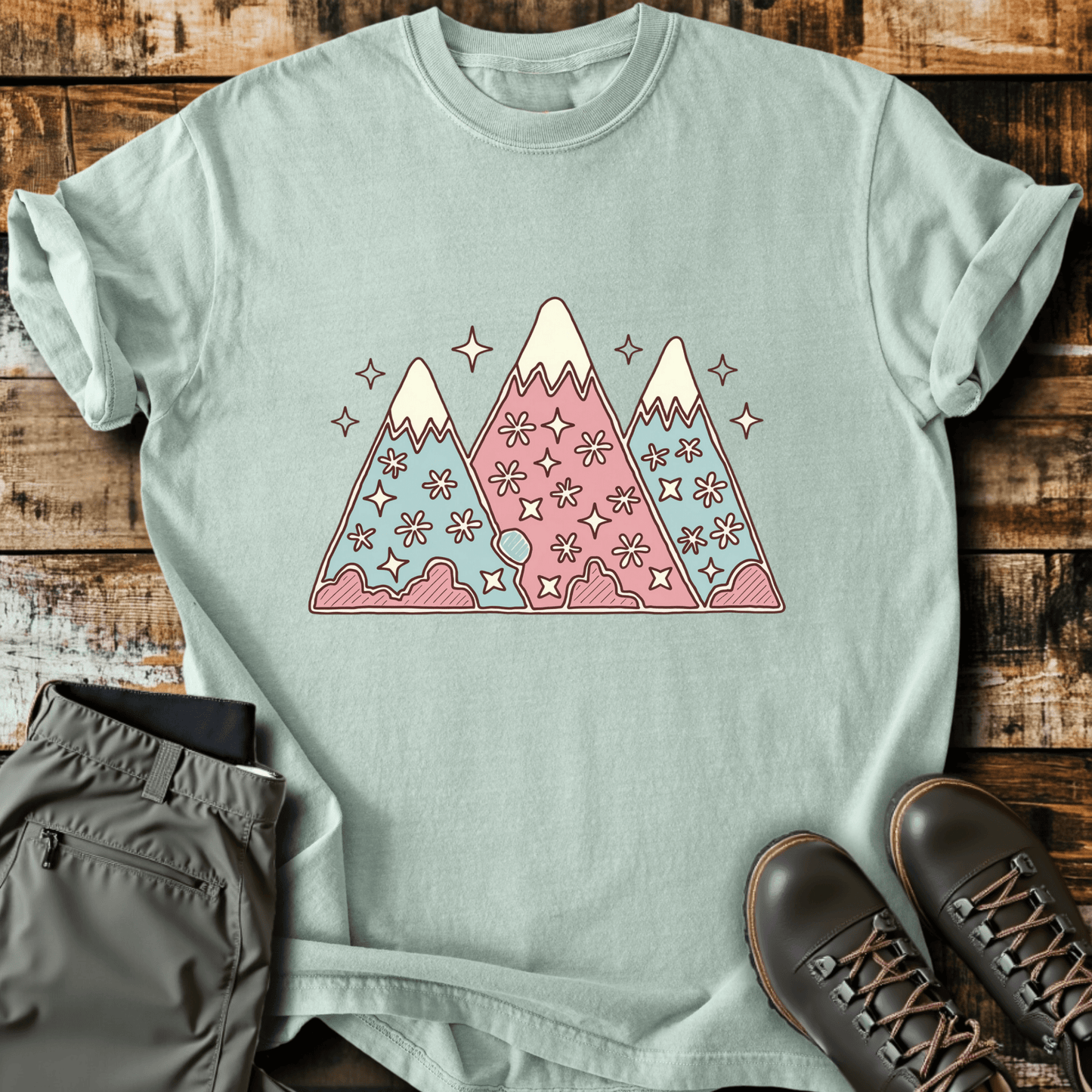 Gumdrop Mountains T-shirt