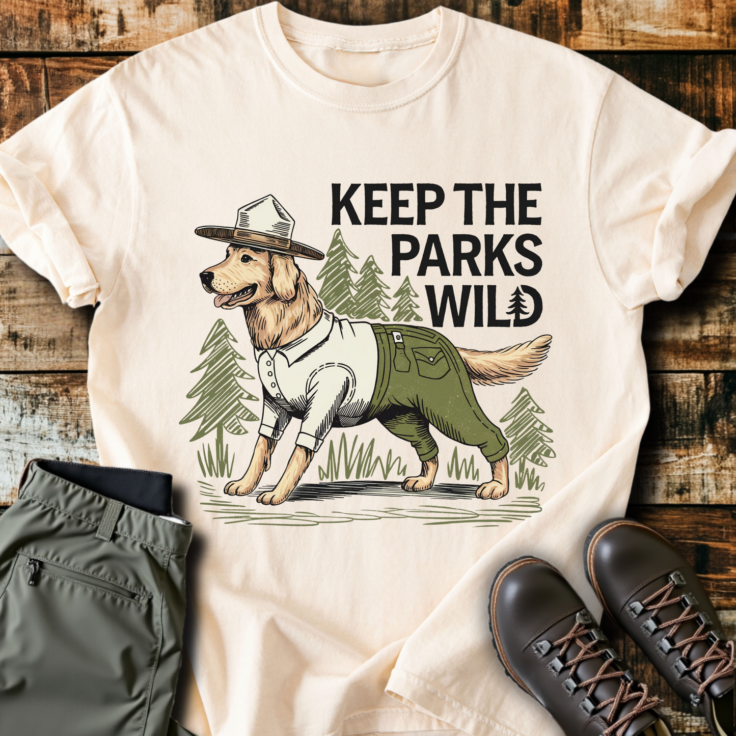 Keep The Parks Wild T-shirt