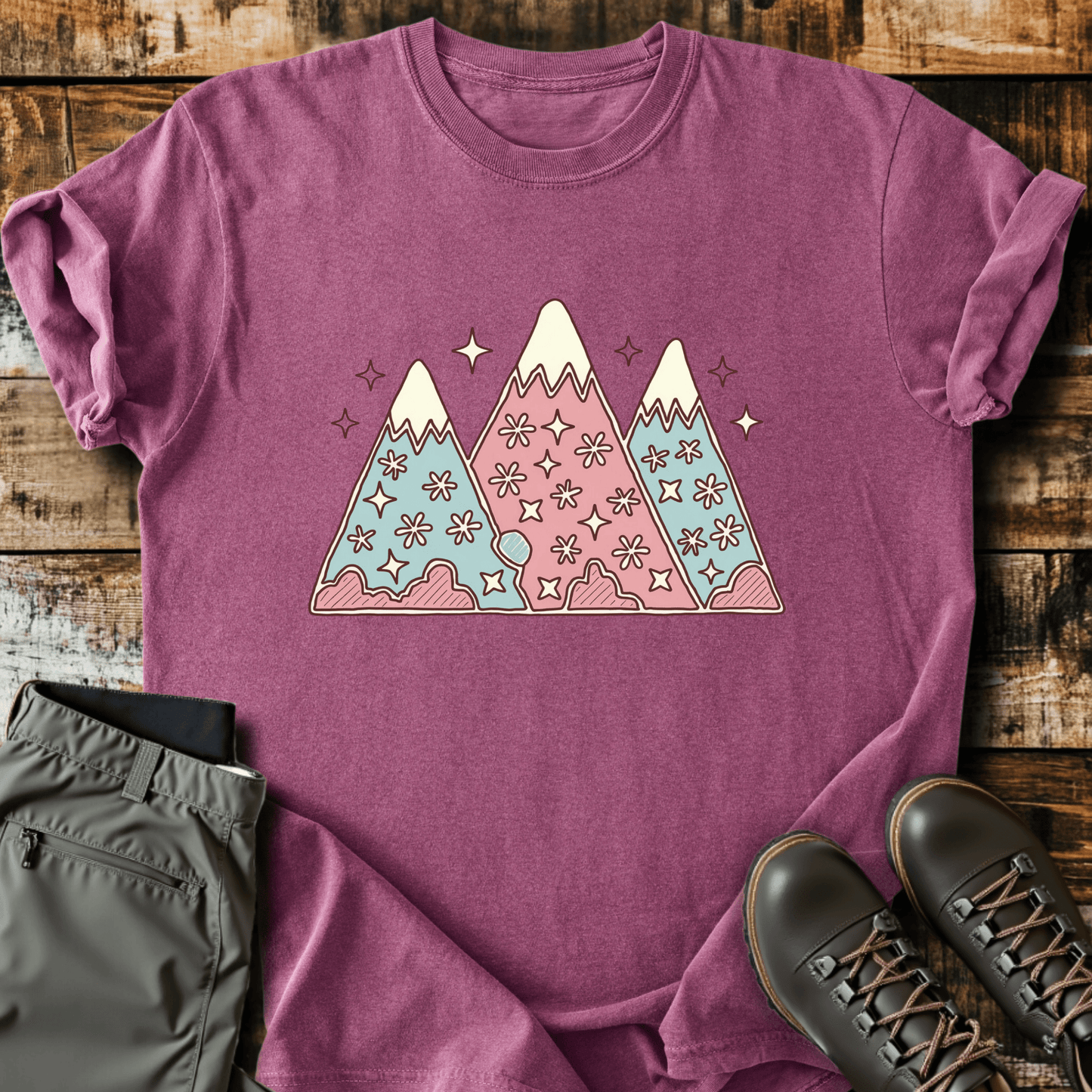 Gumdrop Mountains T-shirt