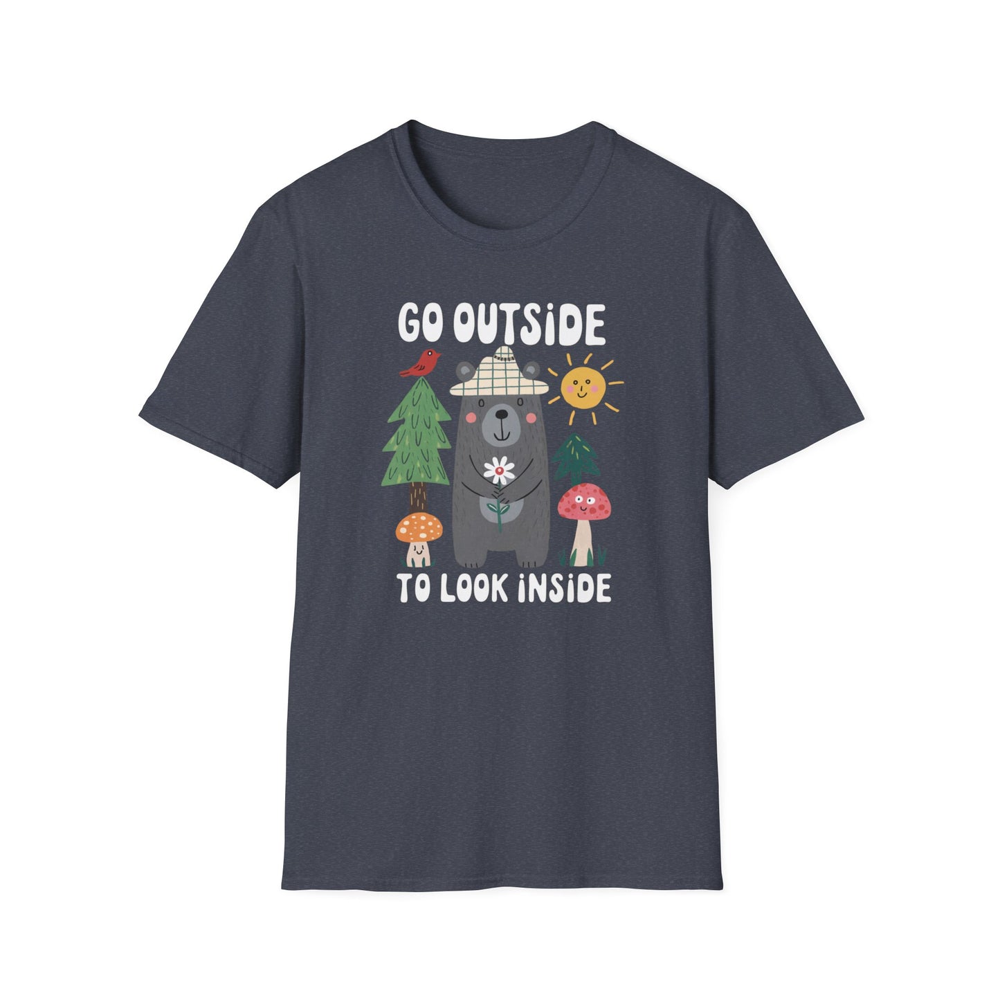 Go Outside To Look Inside T-shirt