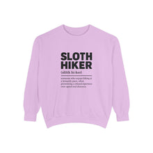 Sloth Hiker Definition Sweatshirt
