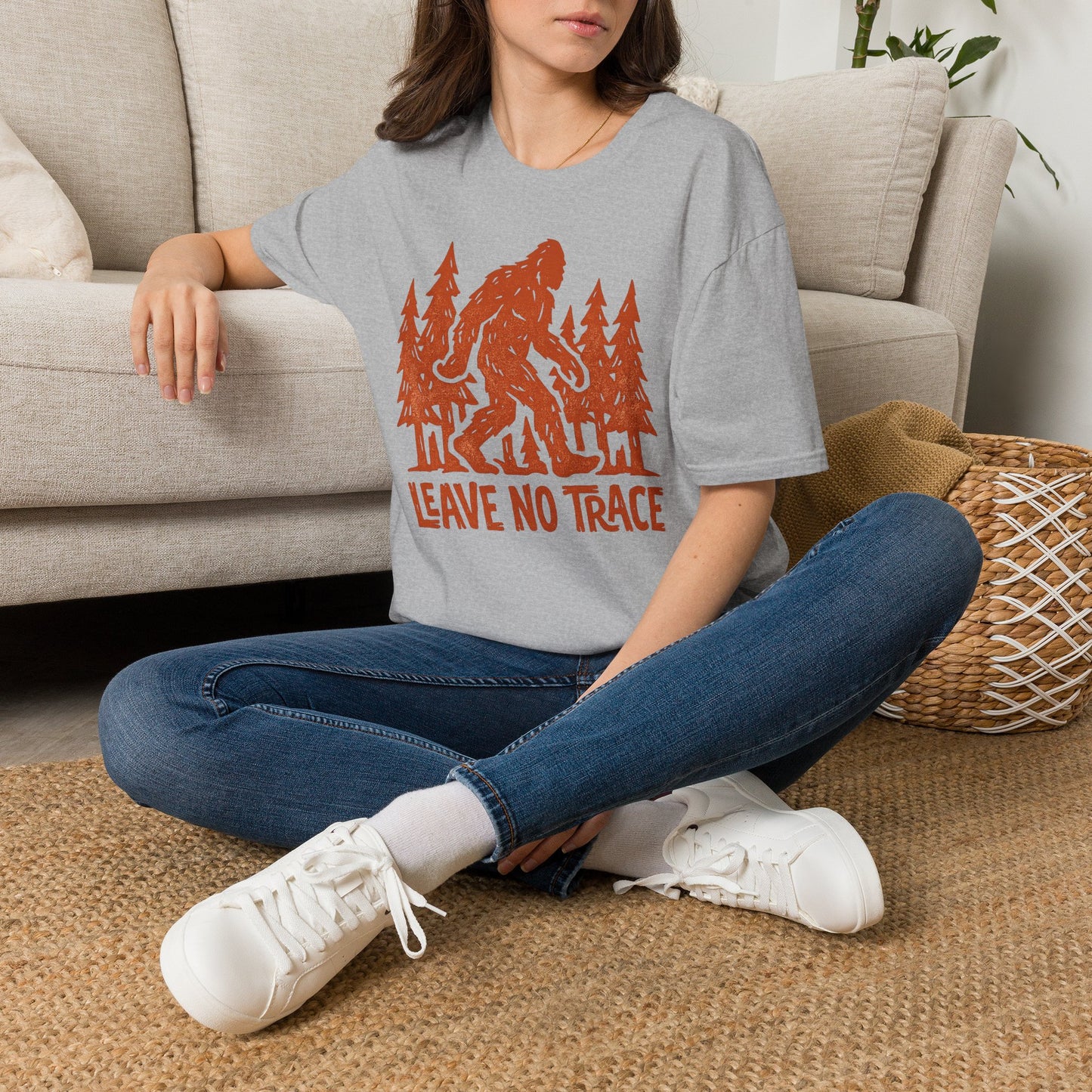 Bigfoot Leave No Trace T-Shirt