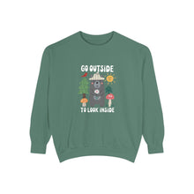 Go Outside To Look Inside Sweatshirt
