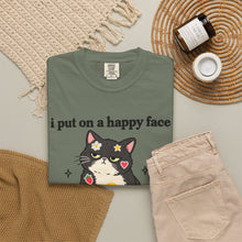 I Put On A Happy Face It's The Sticker T-Shirt