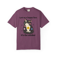 I Put On A Happy Face It's The Sticker T-Shirt