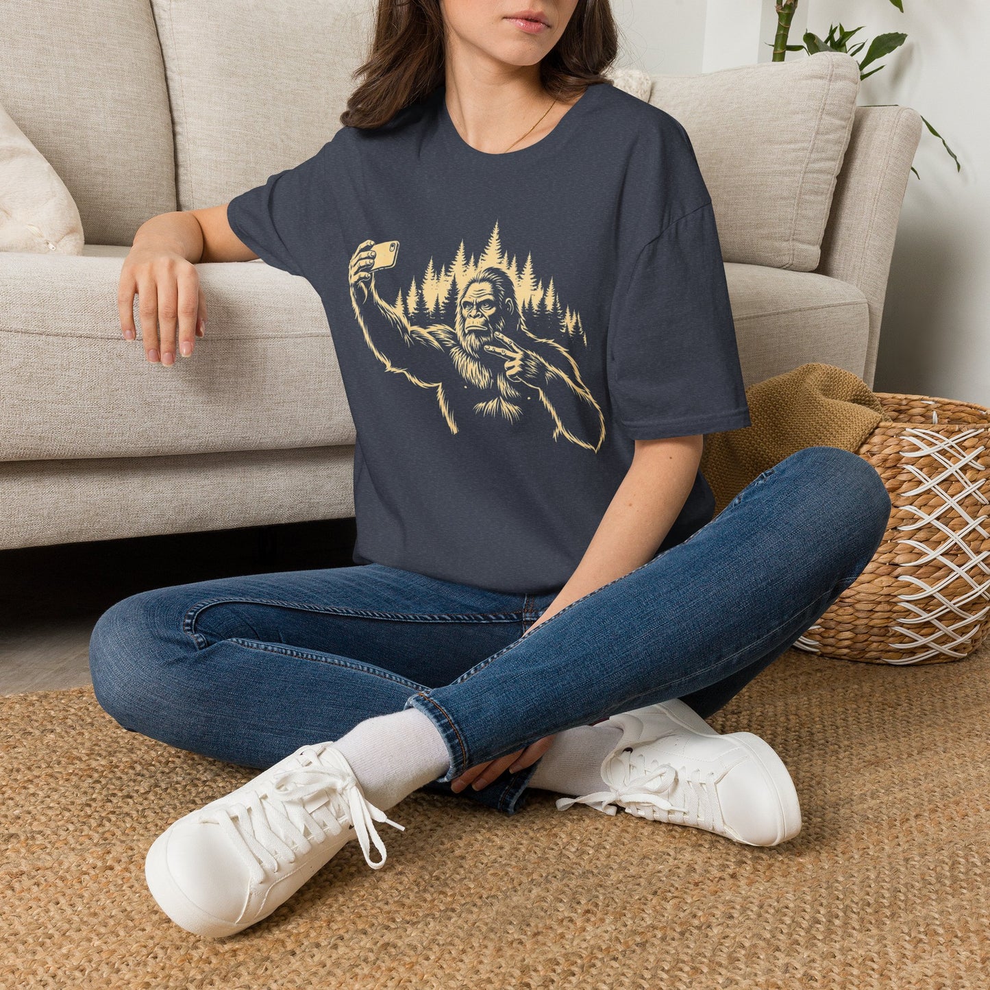 Bigfoot Selfie T-Shirt