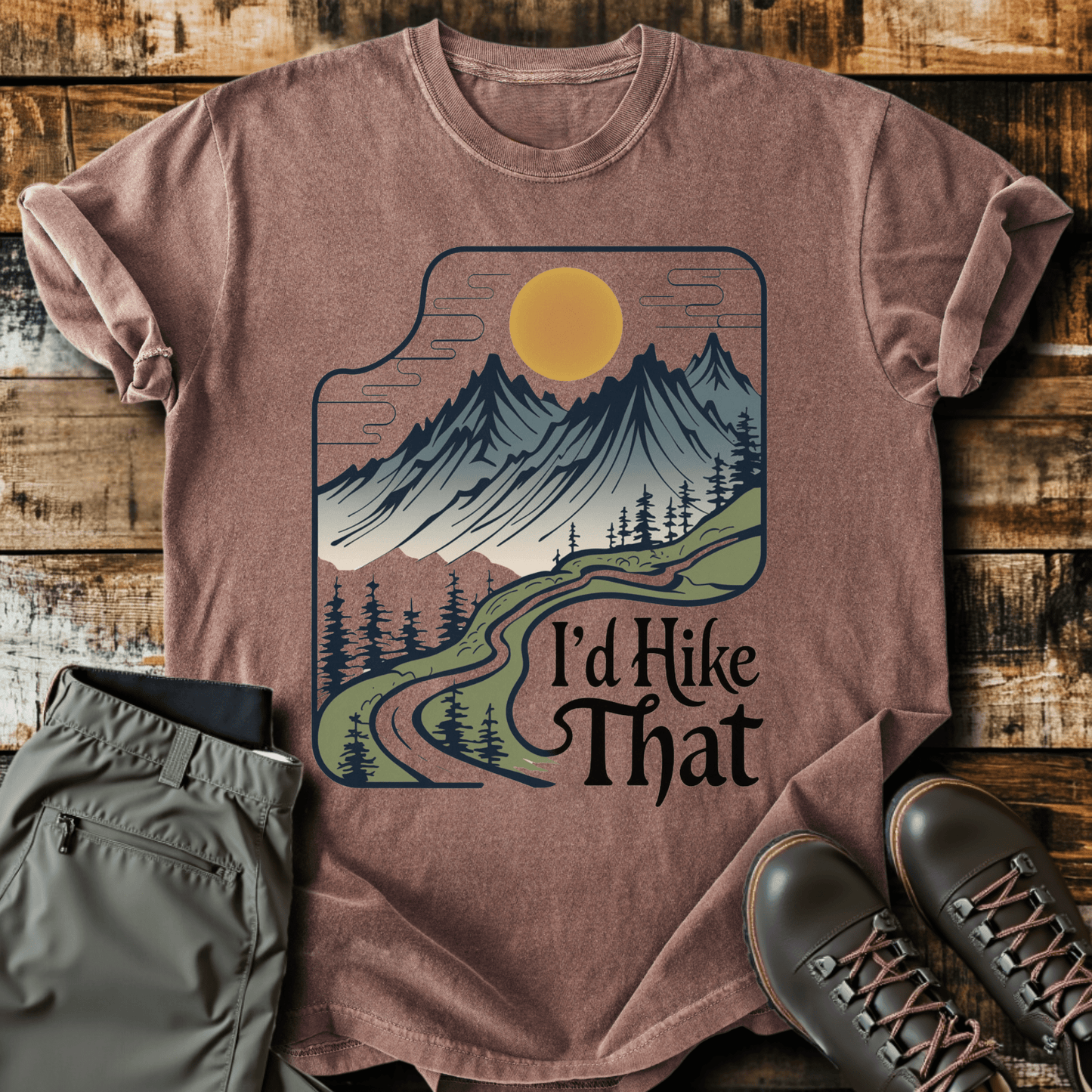 I'd Hike That T-shirt