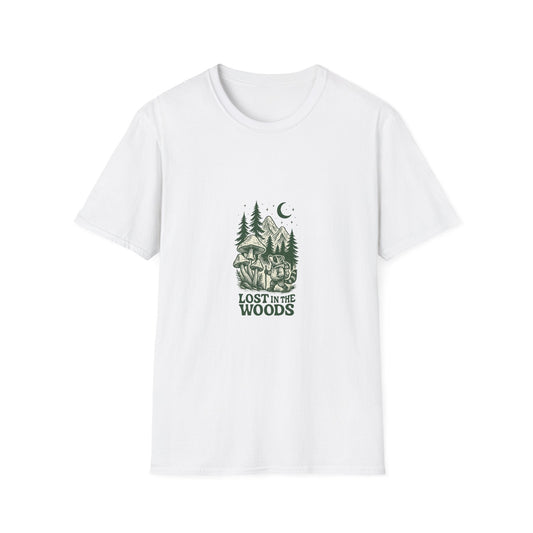 Unisex Adventure T-Shirt - Lost in the Woods, Nature Lover Gift, Hiking Tee, Outdoor Apparel, Camping Shirt, Unisex Graphic Tee