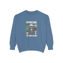 Go Outside To Look Inside Sweatshirt