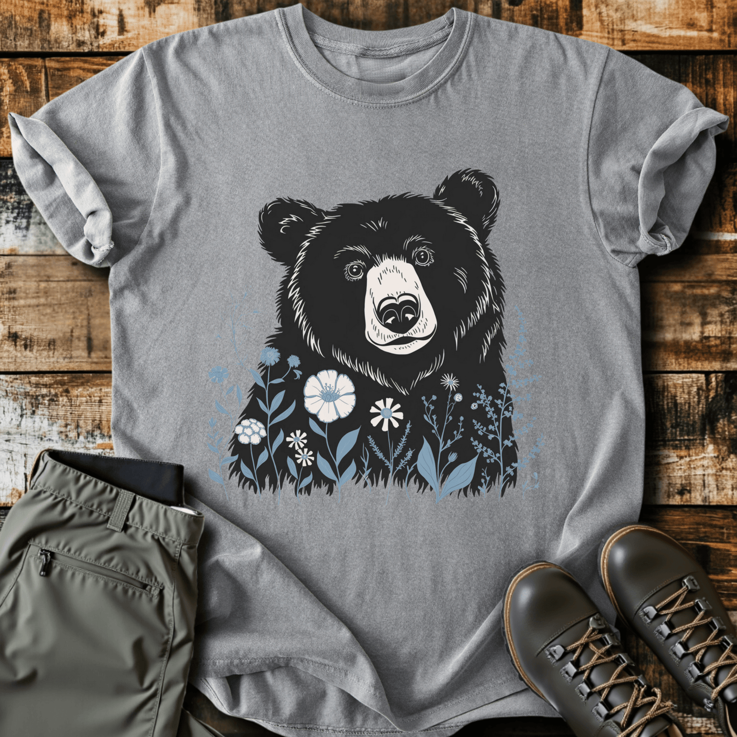 Frolicking Bear T-shirt