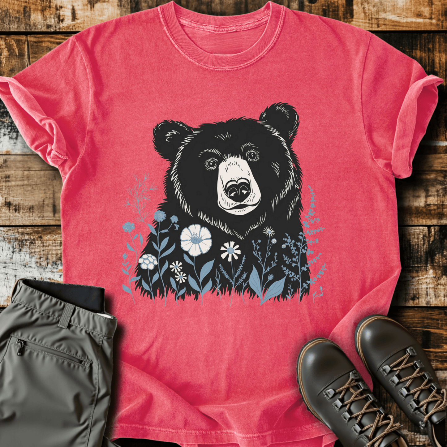 Frolicking Bear T-shirt