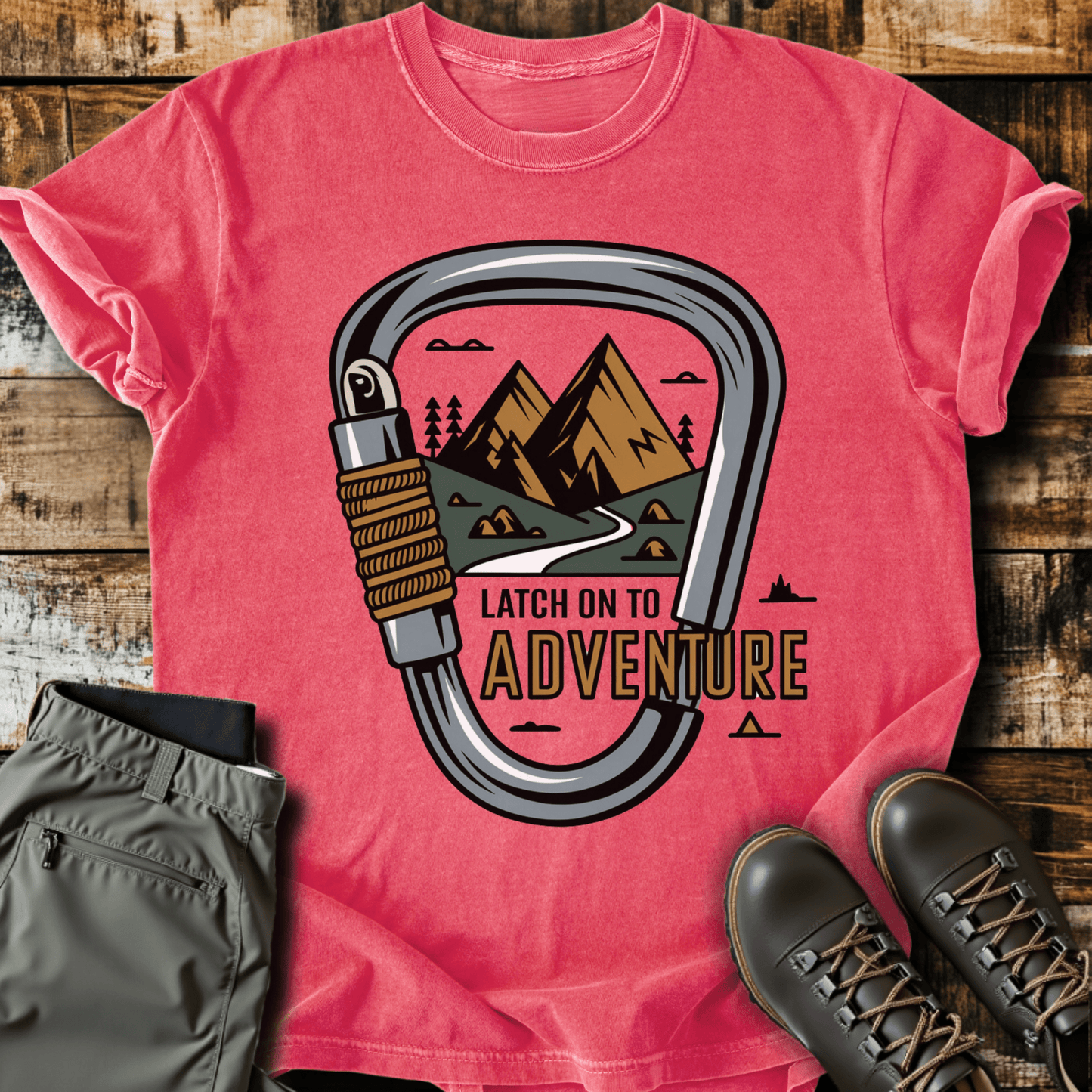 Latch On To Adventure T-shirt