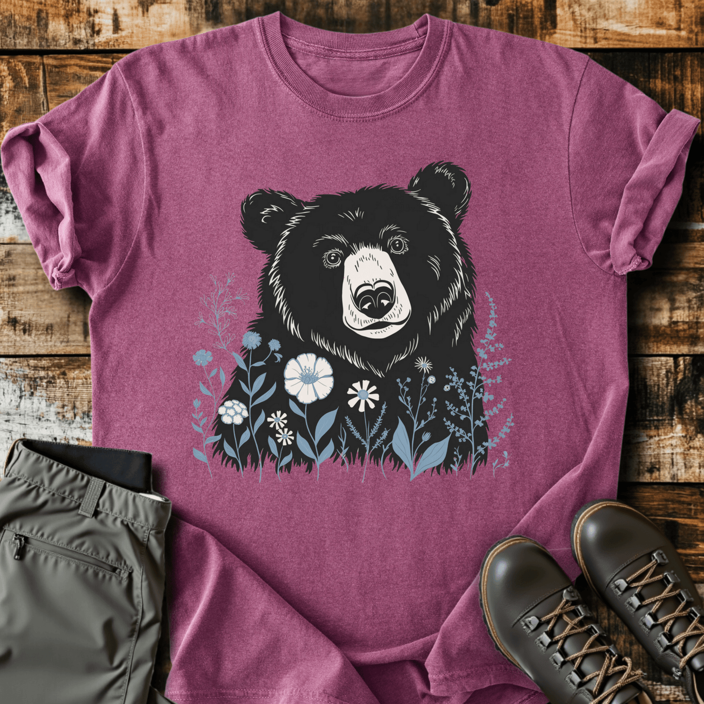 Frolicking Bear T-shirt