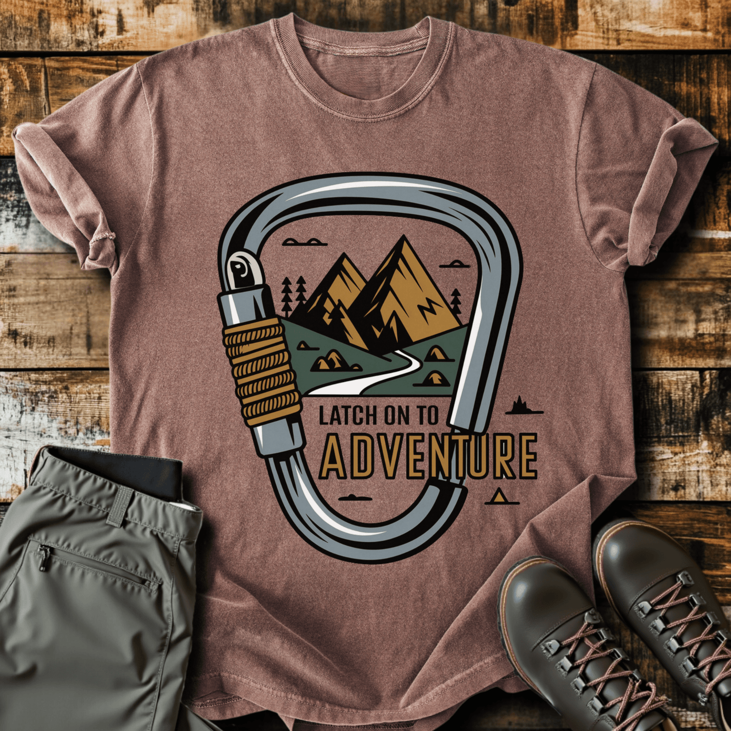 Latch On To Adventure T-shirt