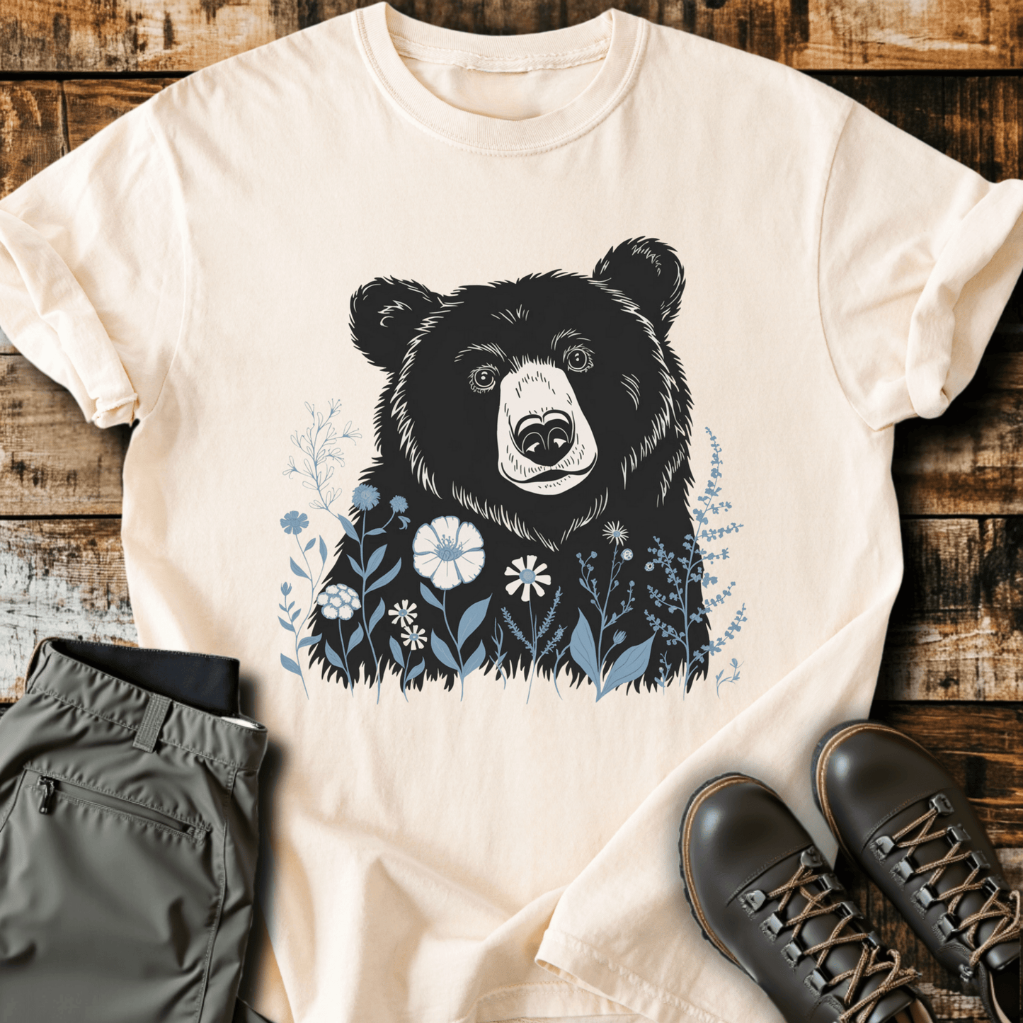 Frolicking Bear T-shirt