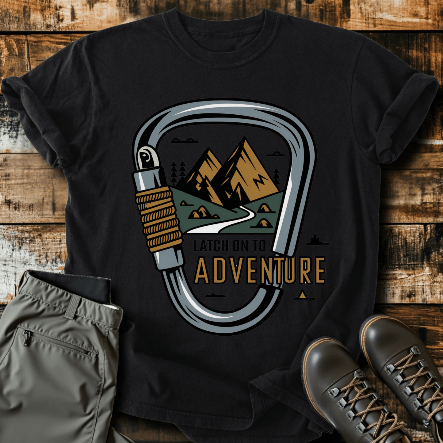 Latch On To Adventure T-shirt