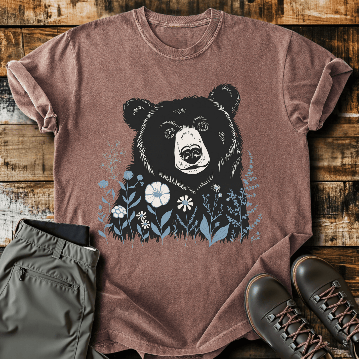 Frolicking Bear T-shirt