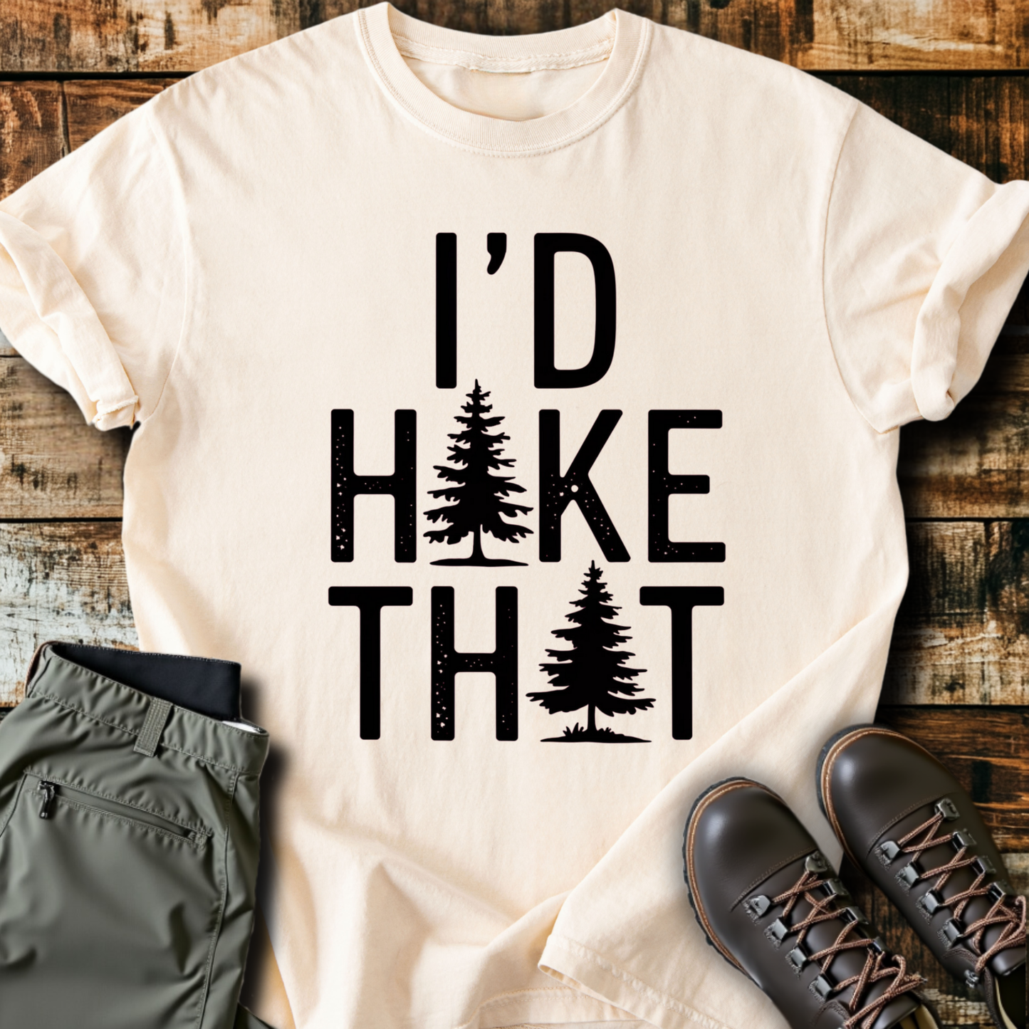 I'd Hike That T-shirt