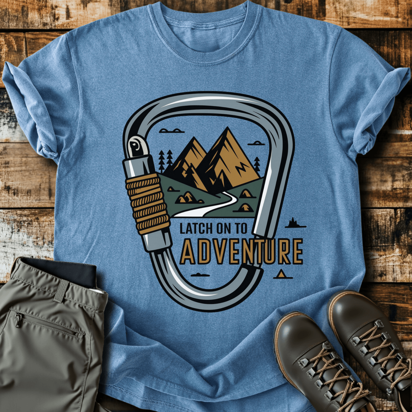 Latch On To Adventure T-shirt