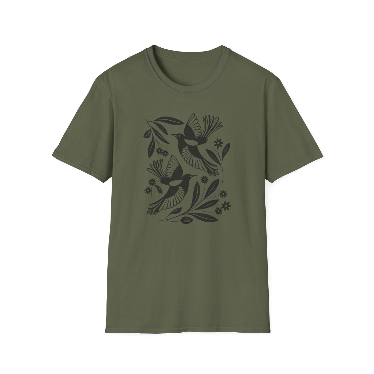 Birds & Flowers T-Shirt