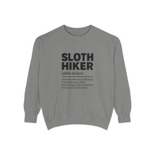 Sloth Hiker Definition Sweatshirt