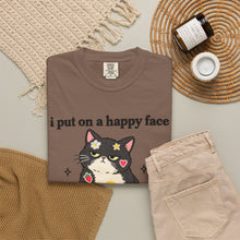 I Put On A Happy Face It's The Sticker T-Shirt