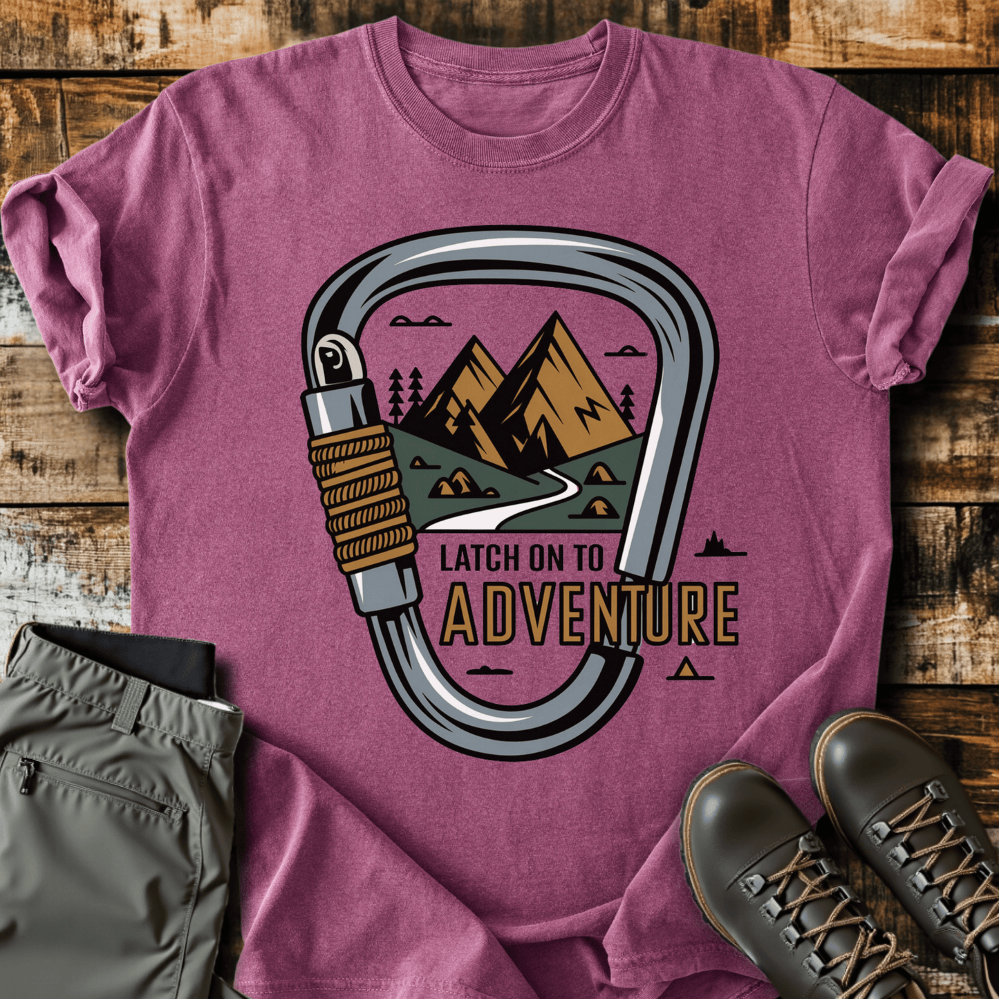 Latch On To Adventure T-shirt