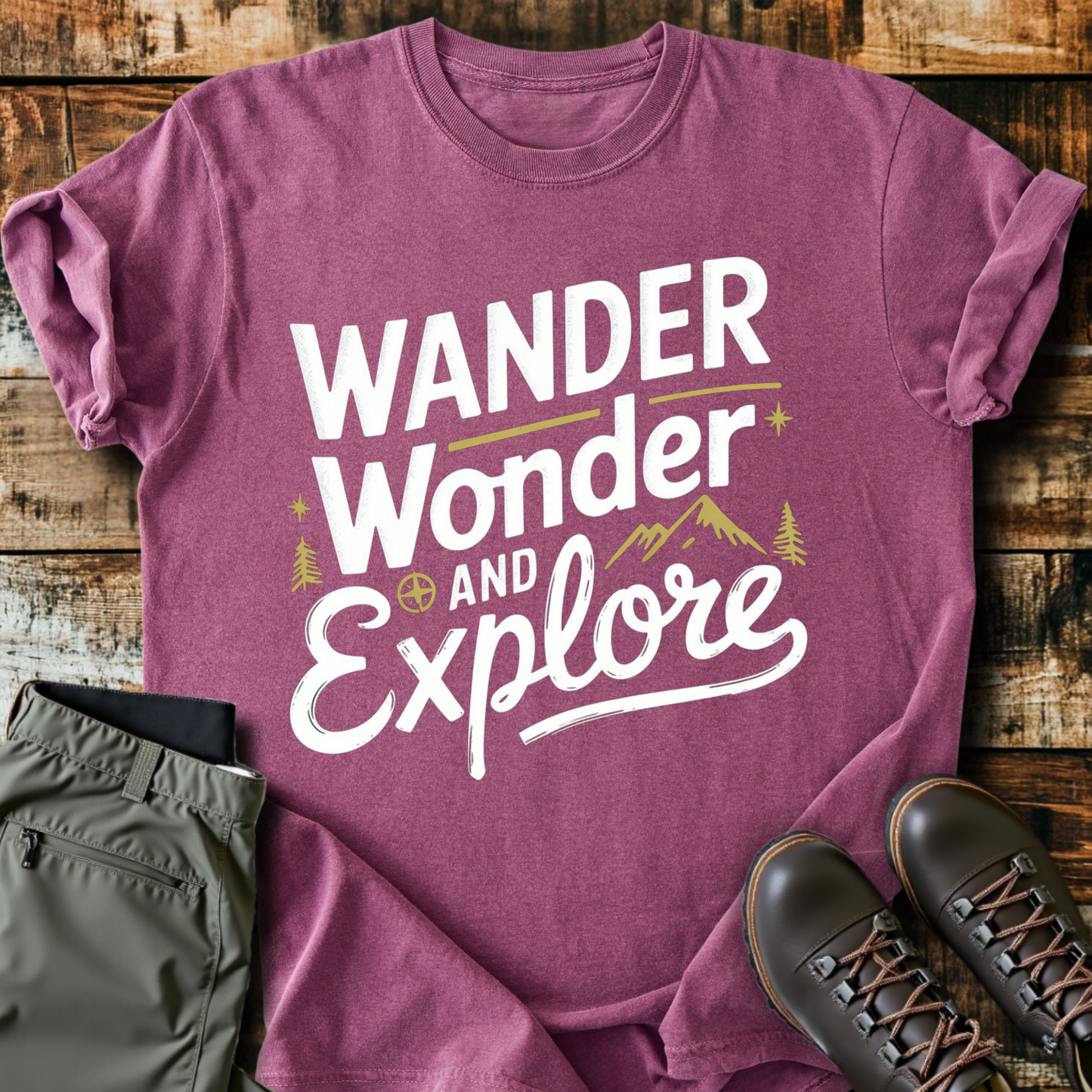 Wander Wonder Explore T-shirt