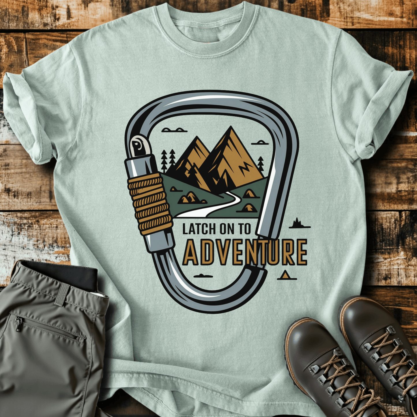 Latch On To Adventure T-shirt