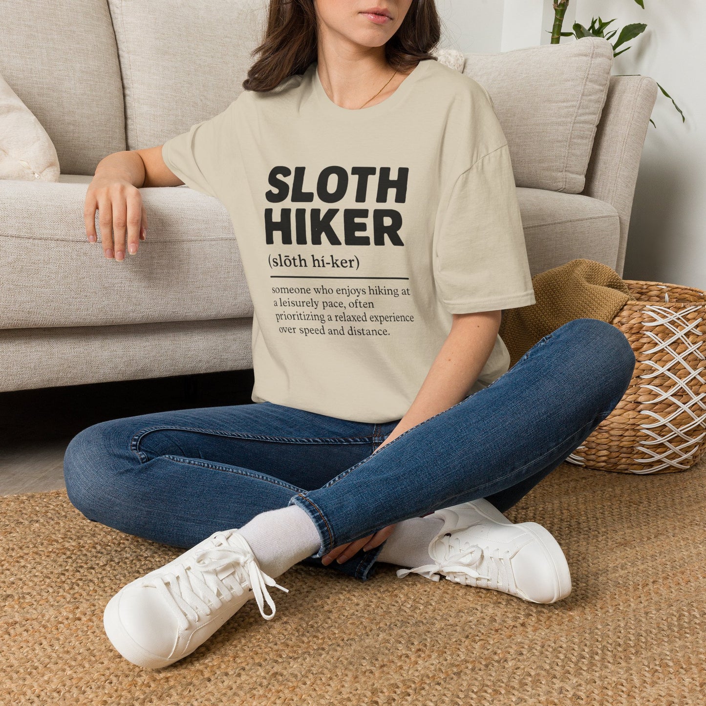 Sloth Hiker Definition T-Shirt