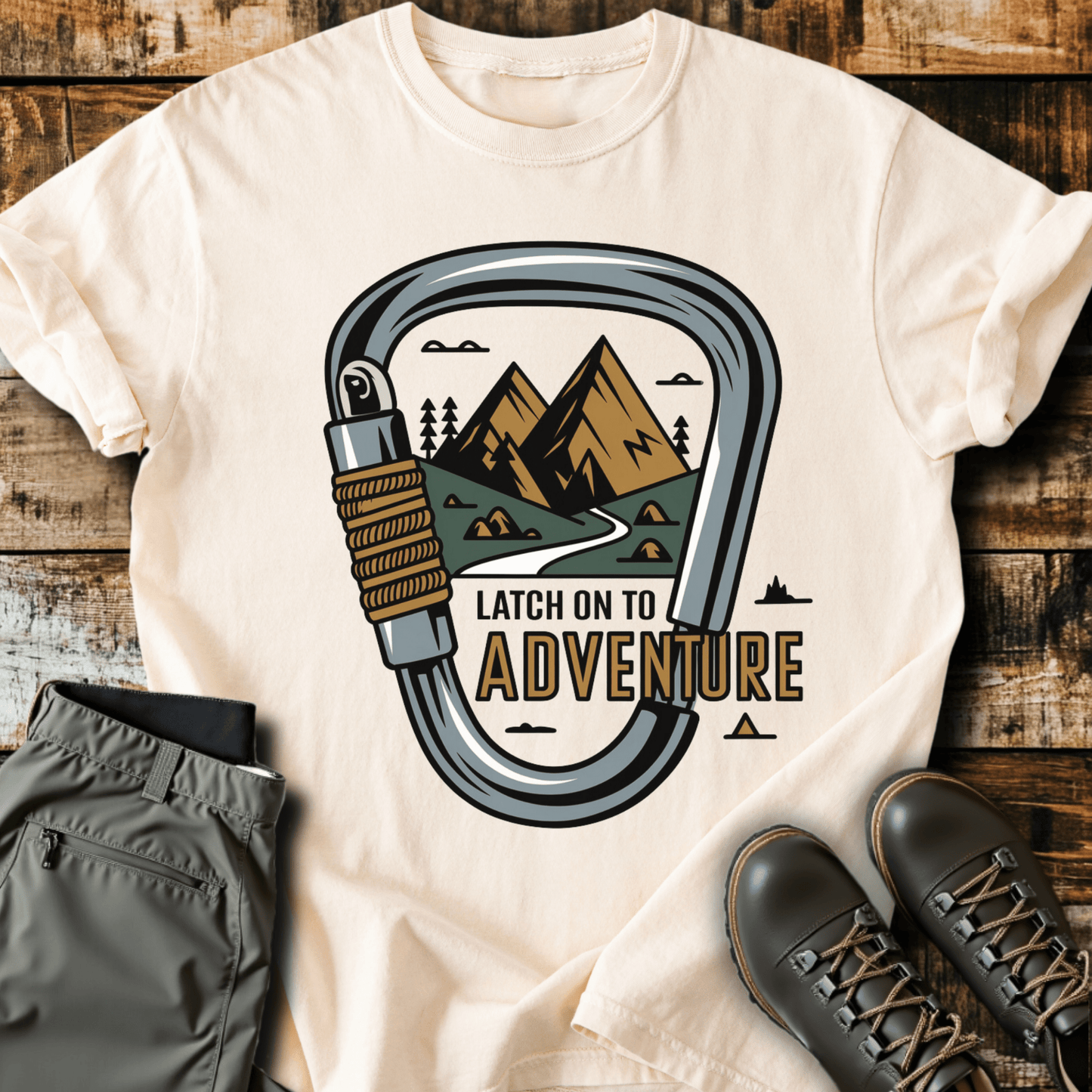 Latch On To Adventure T-shirt