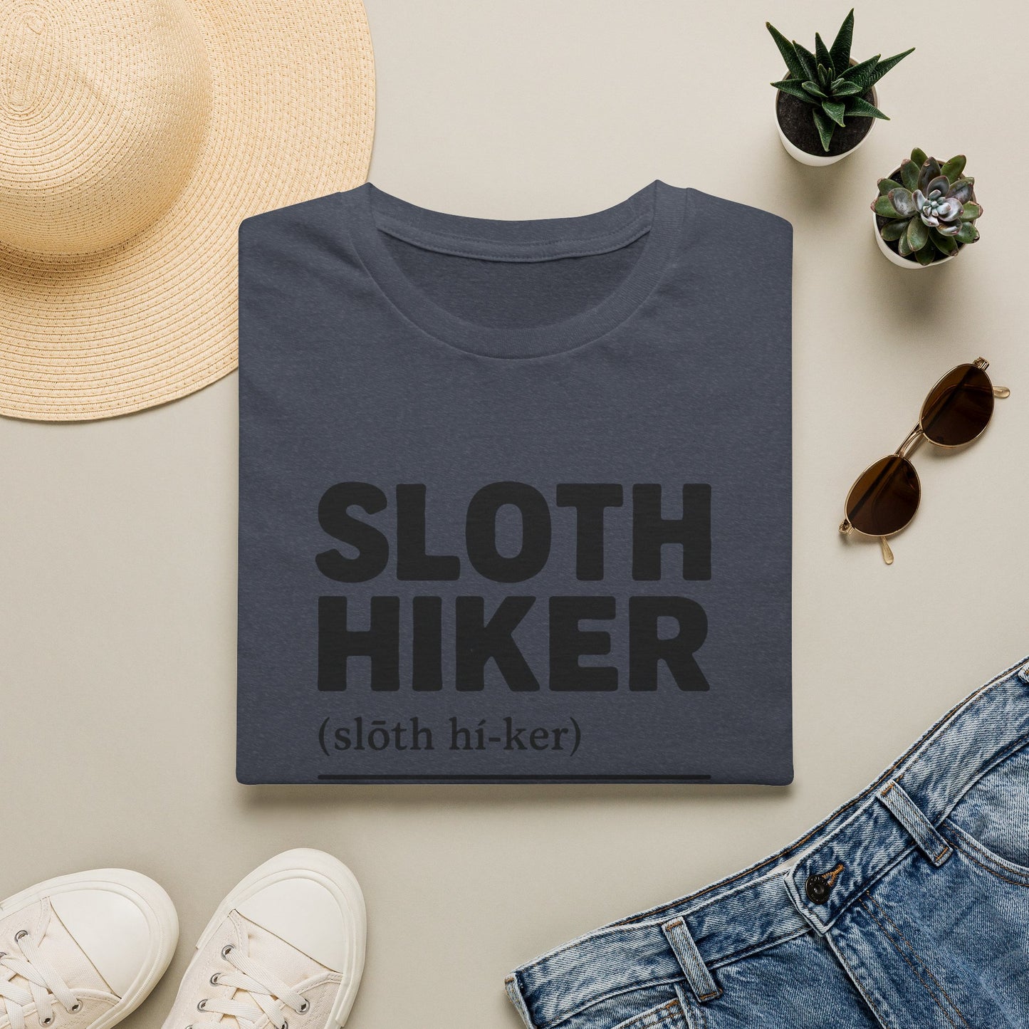 Sloth Hiker Definition T-Shirt