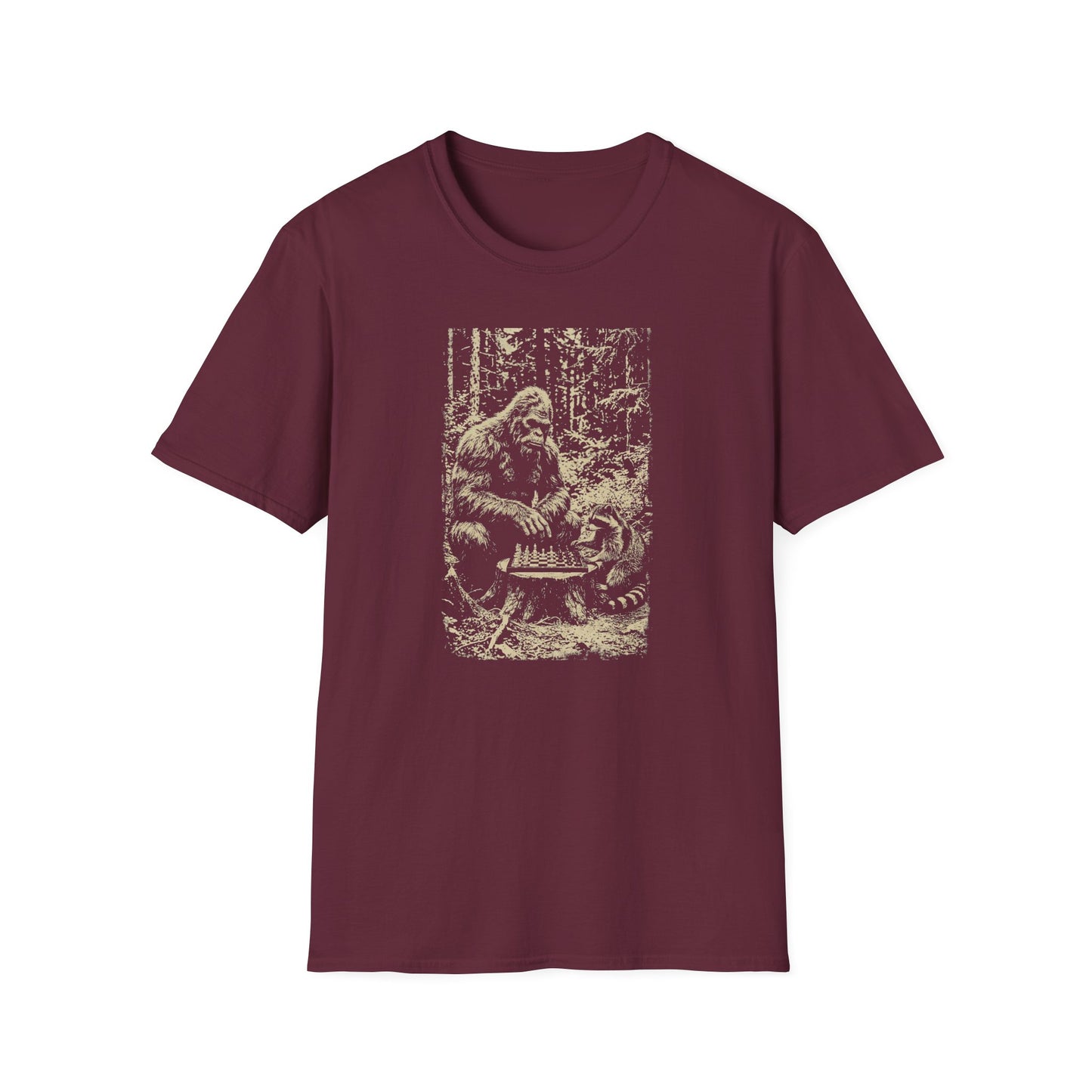 Bigfoot Chess Match T-Shirt