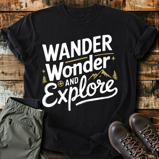 Wander Wonder Explore T-shirt