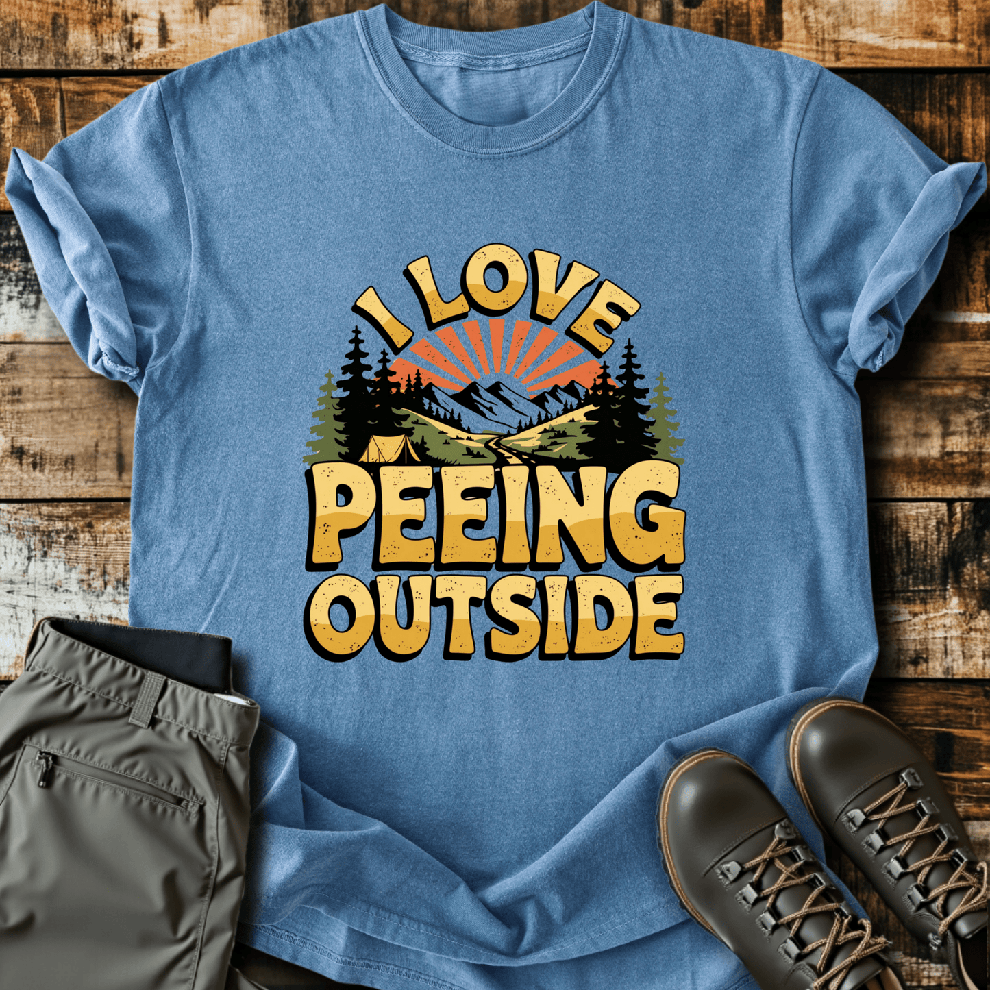 I Love Peeing Outside T-shirt