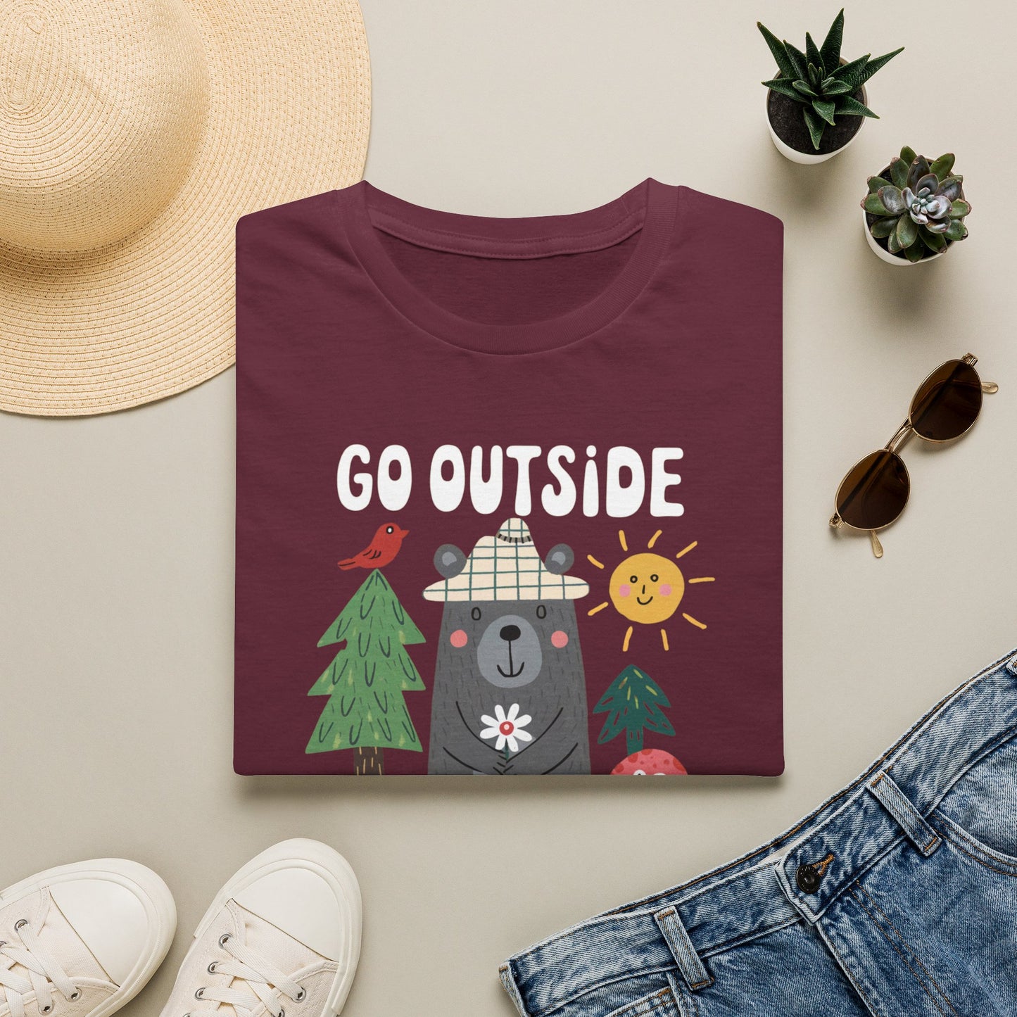 Go Outside To Look Inside T-shirt