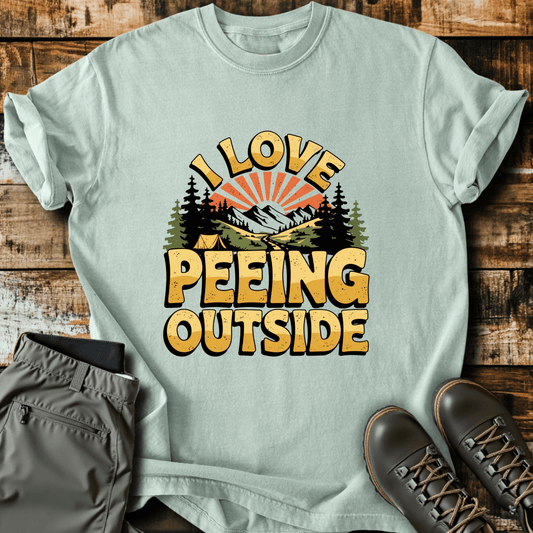 I Love Peeing Outside T-shirt