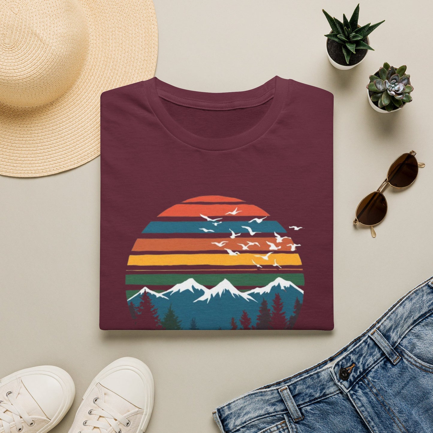 Peaks  T-shirt