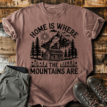 Mountains Are Home T-shirt