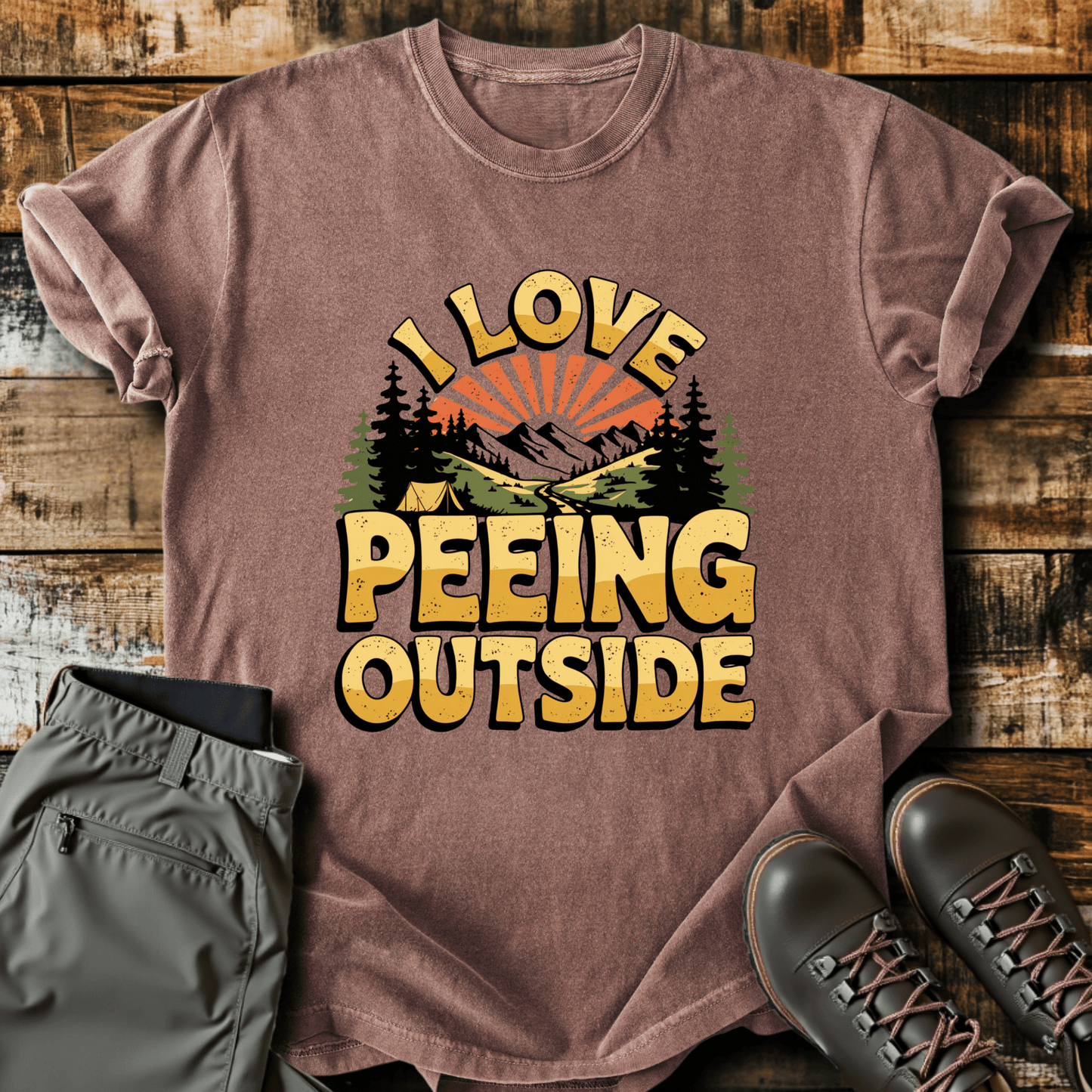 I Love Peeing Outside T-shirt