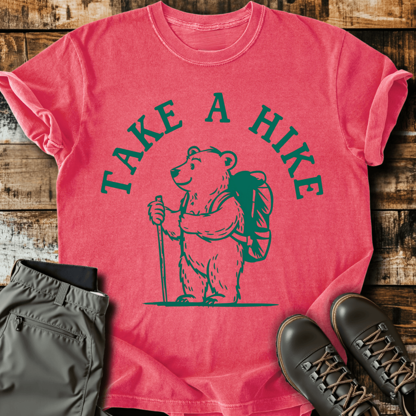 Take A Hike Bear T-shirt