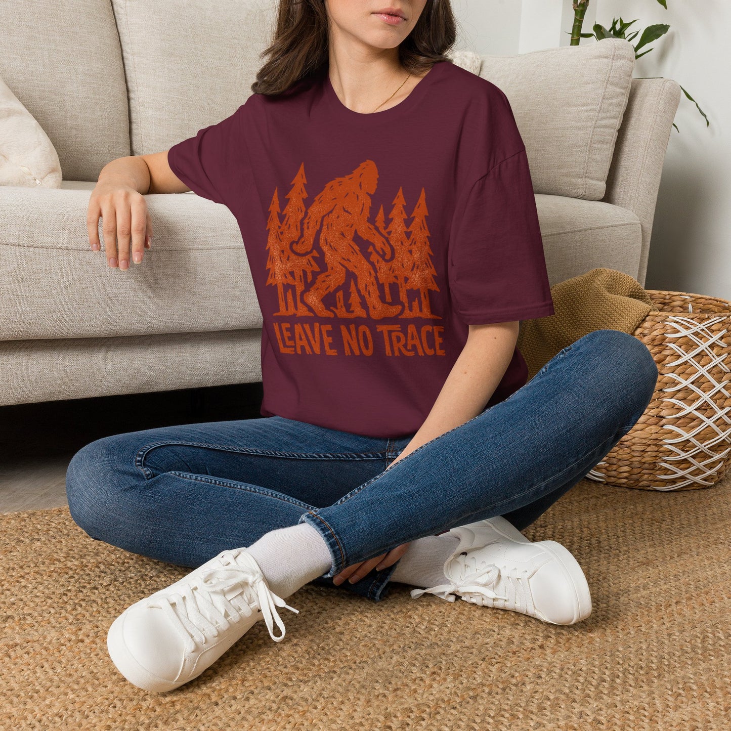 Bigfoot Leave No Trace T-Shirt