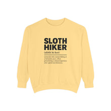 Sloth Hiker Definition Sweatshirt