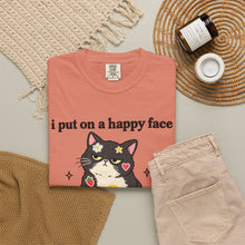 I Put On A Happy Face It's The Sticker T-Shirt