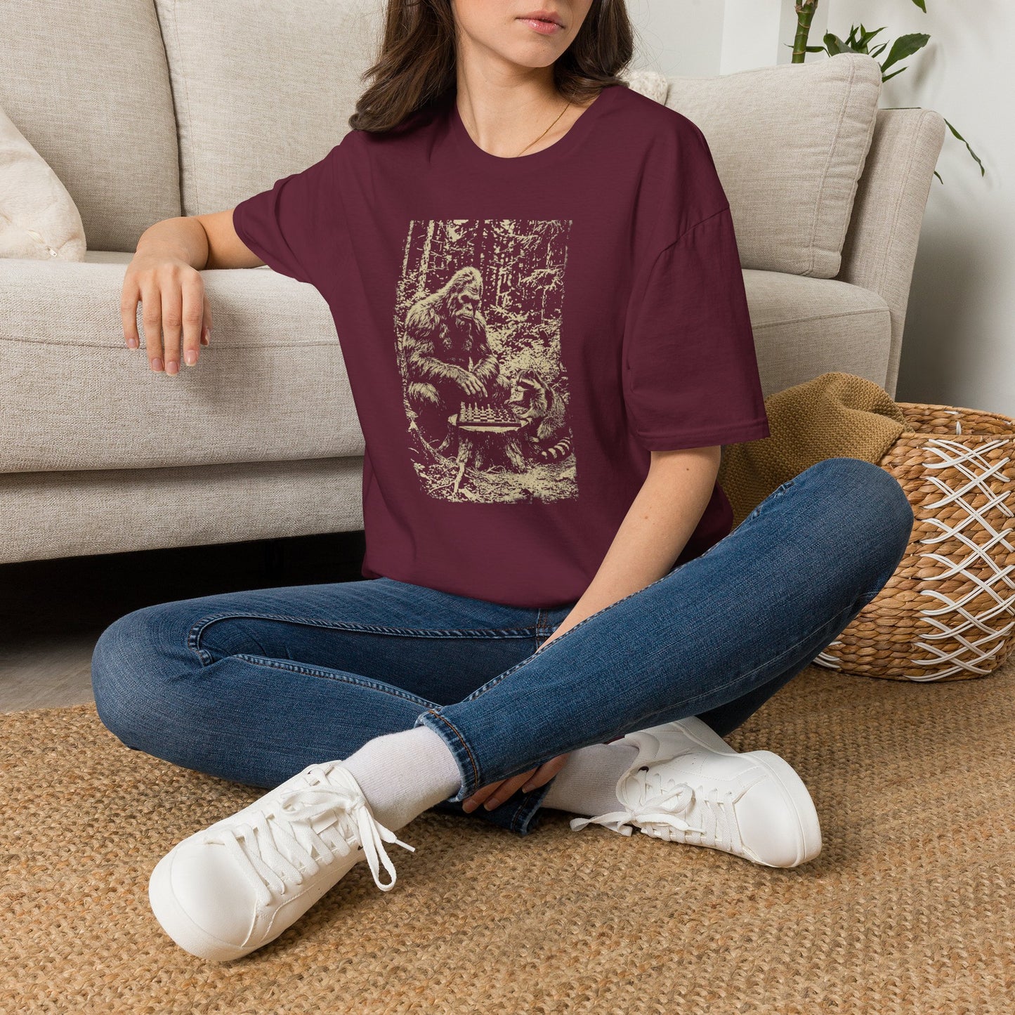 Bigfoot Chess Match T-Shirt