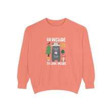 Go Outside To Look Inside Sweatshirt