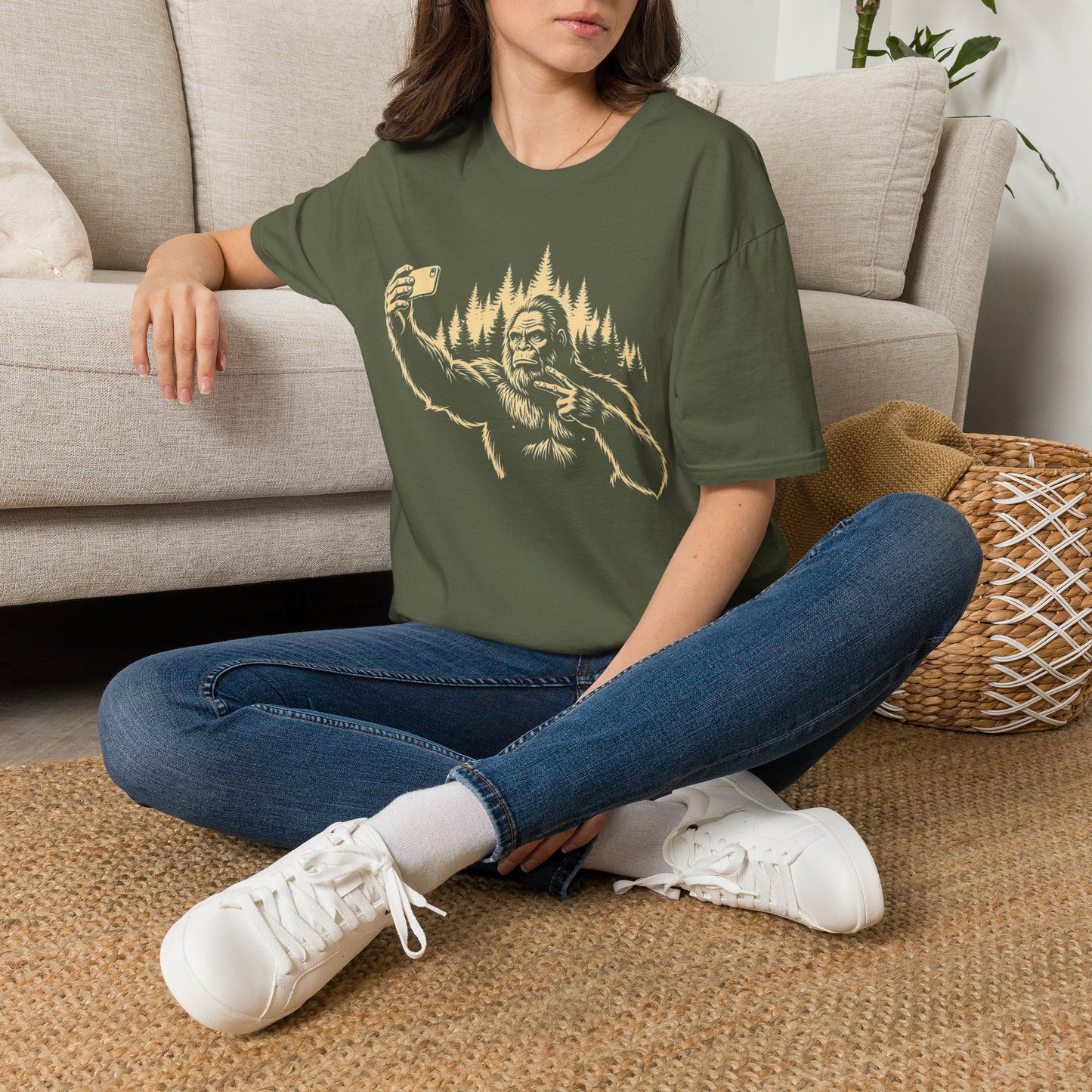 Bigfoot Selfie T-Shirt