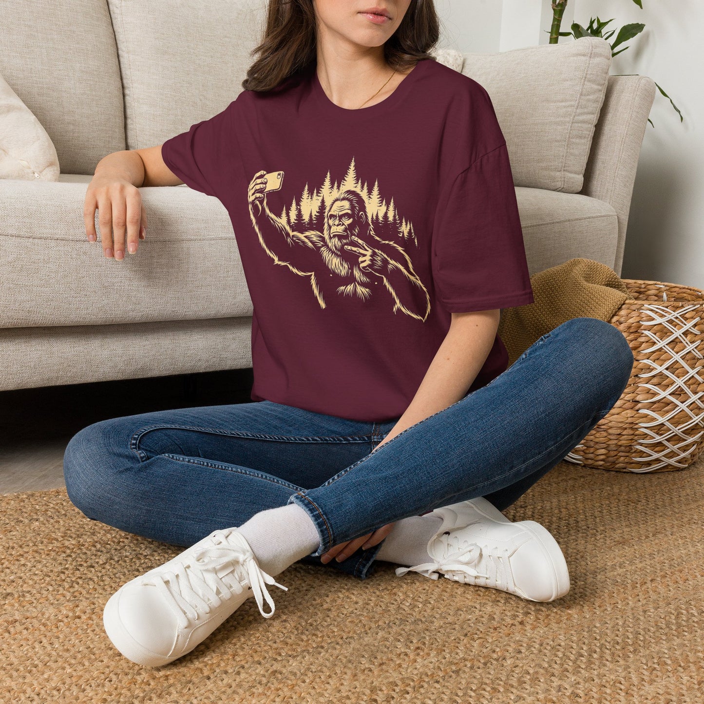 Bigfoot Selfie T-Shirt
